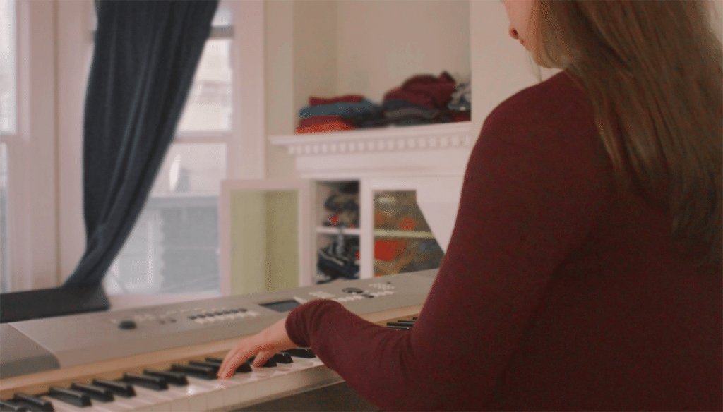 Kelly on Piano