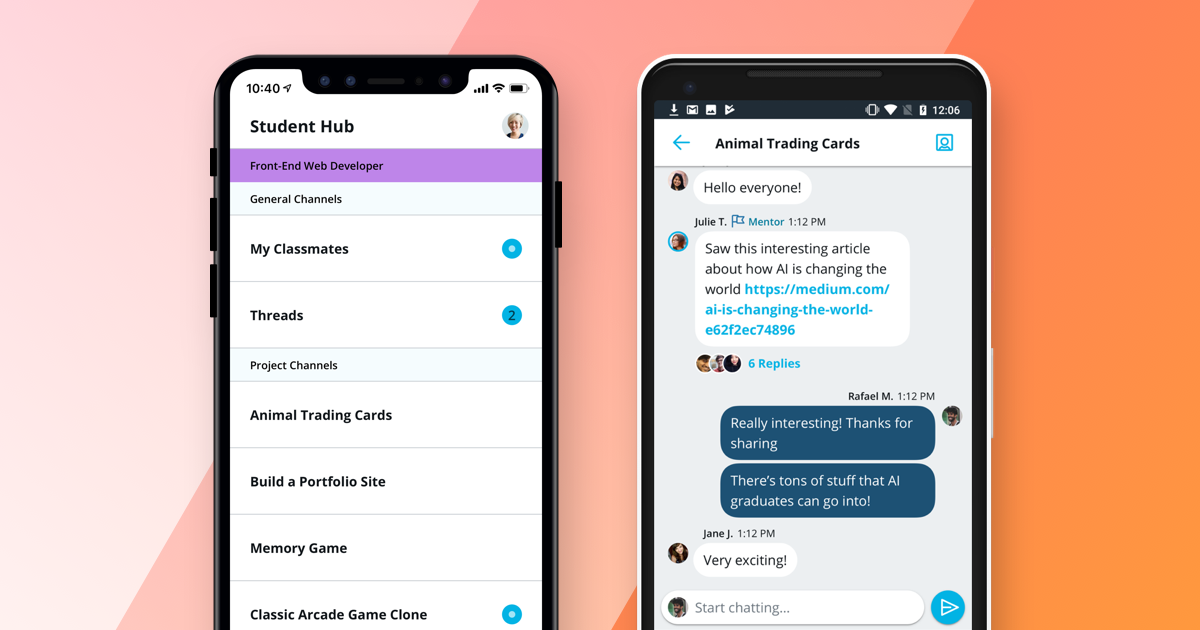Udacity - Student Hub - Mobile