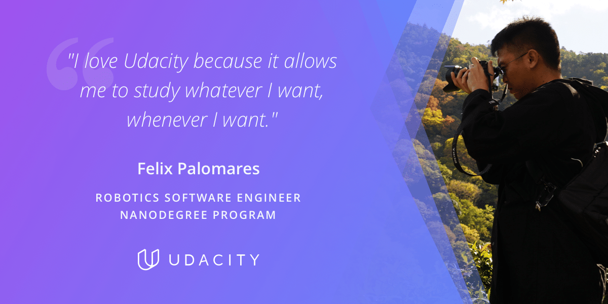 Felix Palomares Udacity Robotics Software Engineer Nanodegree program
