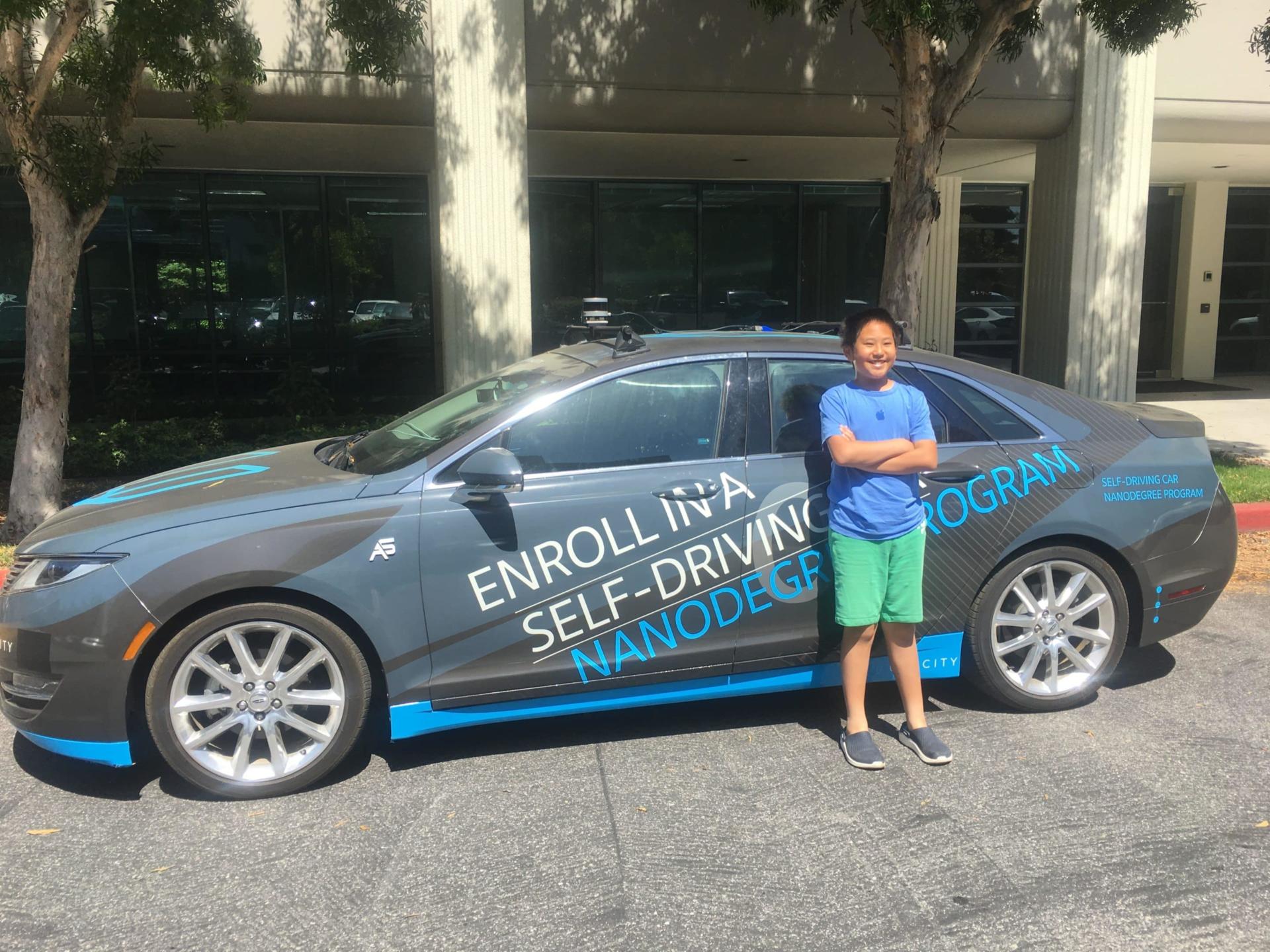 Meet the youngest Self-Driving Car Engineer | Student Story